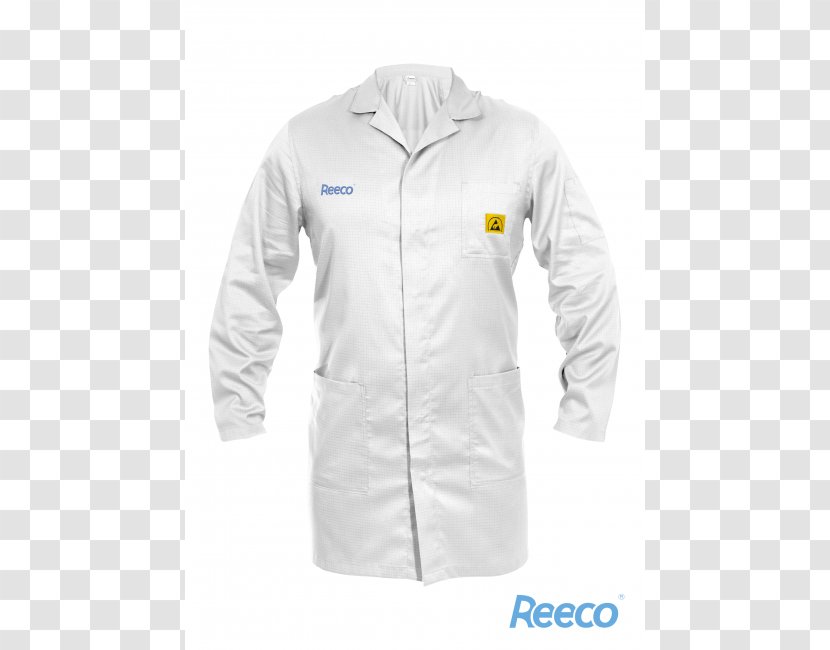 Jacket Electrostatic Discharge Clothing Lab Coats Antistatic Agent - Pants - White Coat Transparent PNG
