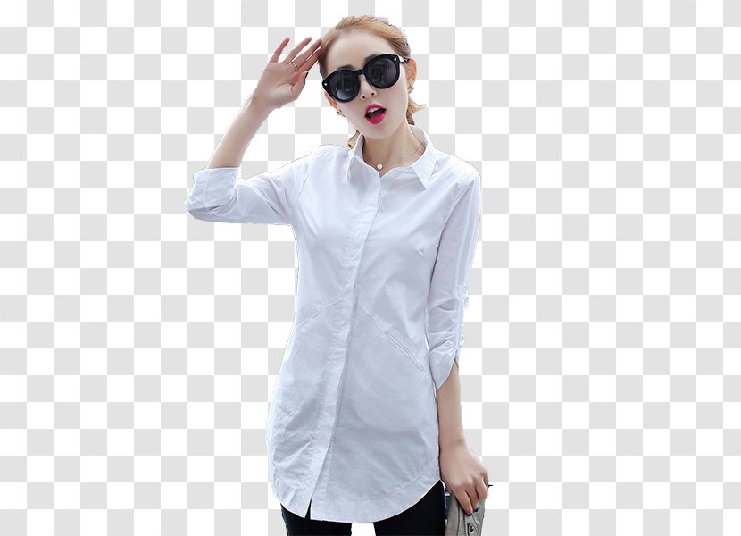 Dress Shirt Fashion Designer - Collar - Minimalist White Transparent PNG