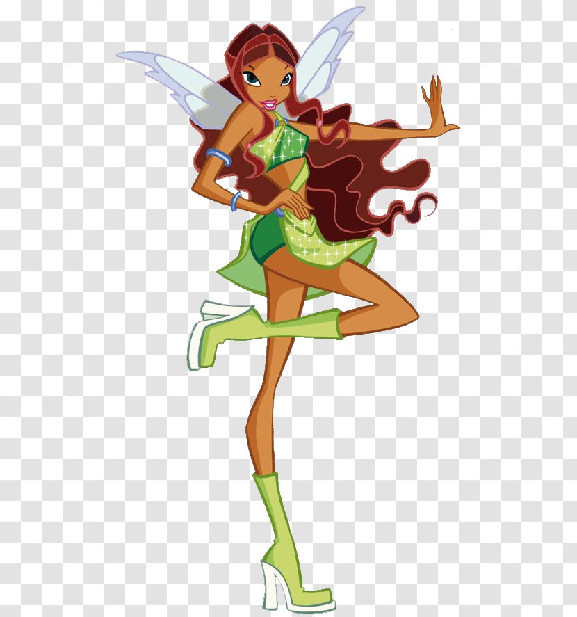 Aisha Musa Bloom Roxy Tecna - Silhouette - Winx Club Season 1 Transparent PNG