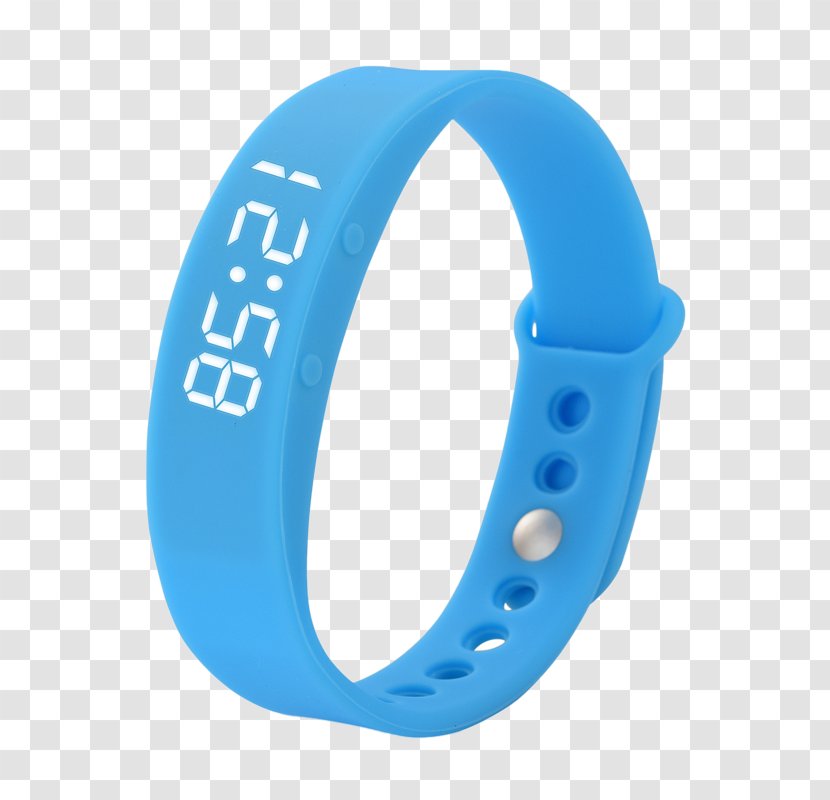 Wristband Product Design Font - Azure - Vxa Transparent PNG