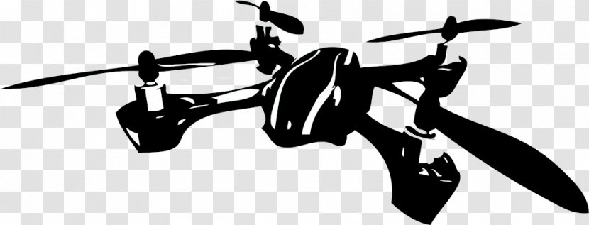 Quadcopter Unmanned Aerial Vehicle First-person View Aircraft Photography - Helicopter Transparent PNG