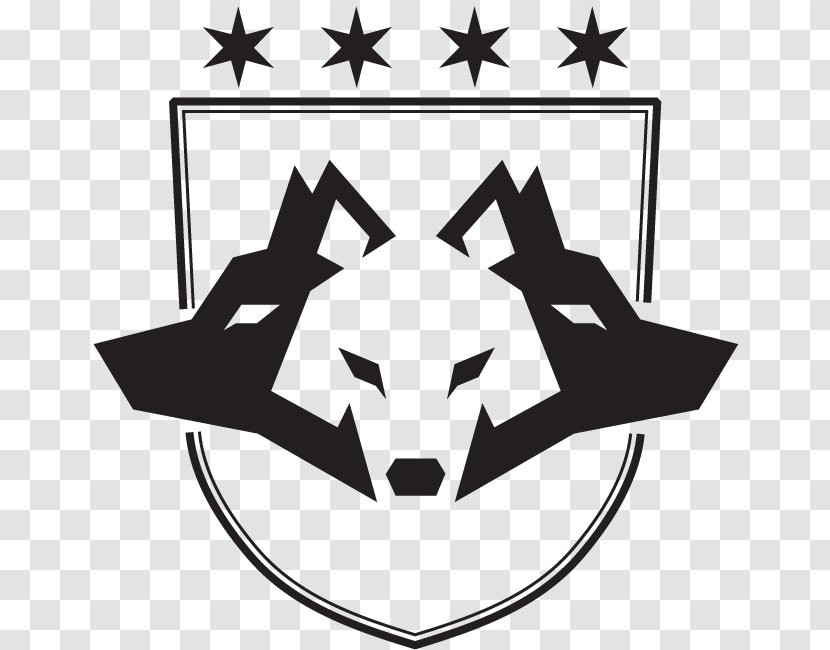 Pack Logo Dog Alpha - Black Wolf Transparent PNG