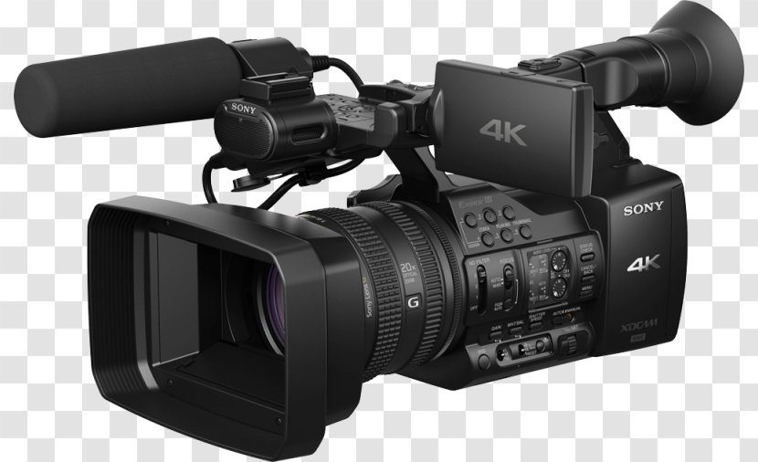 Video Cameras 4K Resolution Professional Camera - Optics Transparent PNG