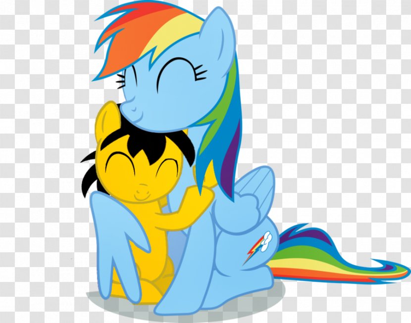 Rainbow Dash Scootaloo Pinkie Pie Rarity Pony - Pictures Of People Hugging Transparent PNG