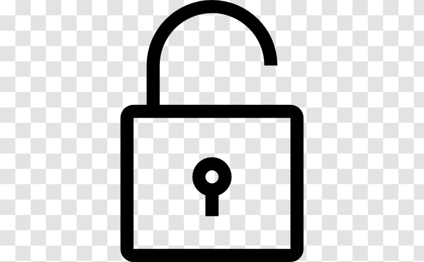 Computer Monitors Padlock - Symbol - Open Lock Transparent PNG