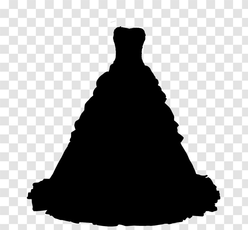 Wedding Silhouette - Victorian Fashion - Blackandwhite Transparent PNG