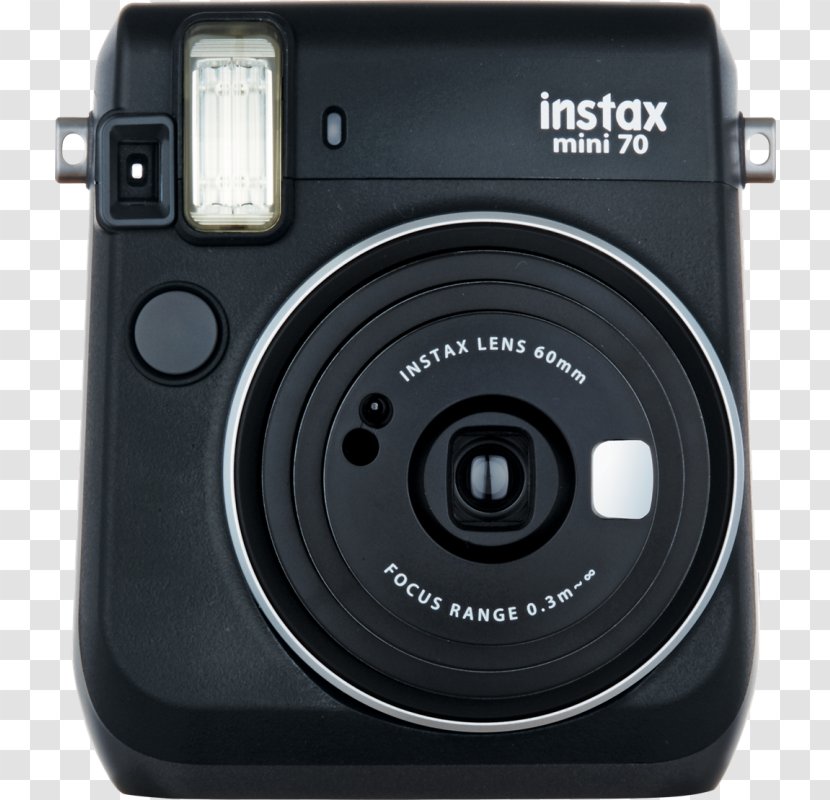Photographic Film Digital Instant Camera Fujifilm Square SQ10 W White Instax Mini 70 - Slr Transparent PNG