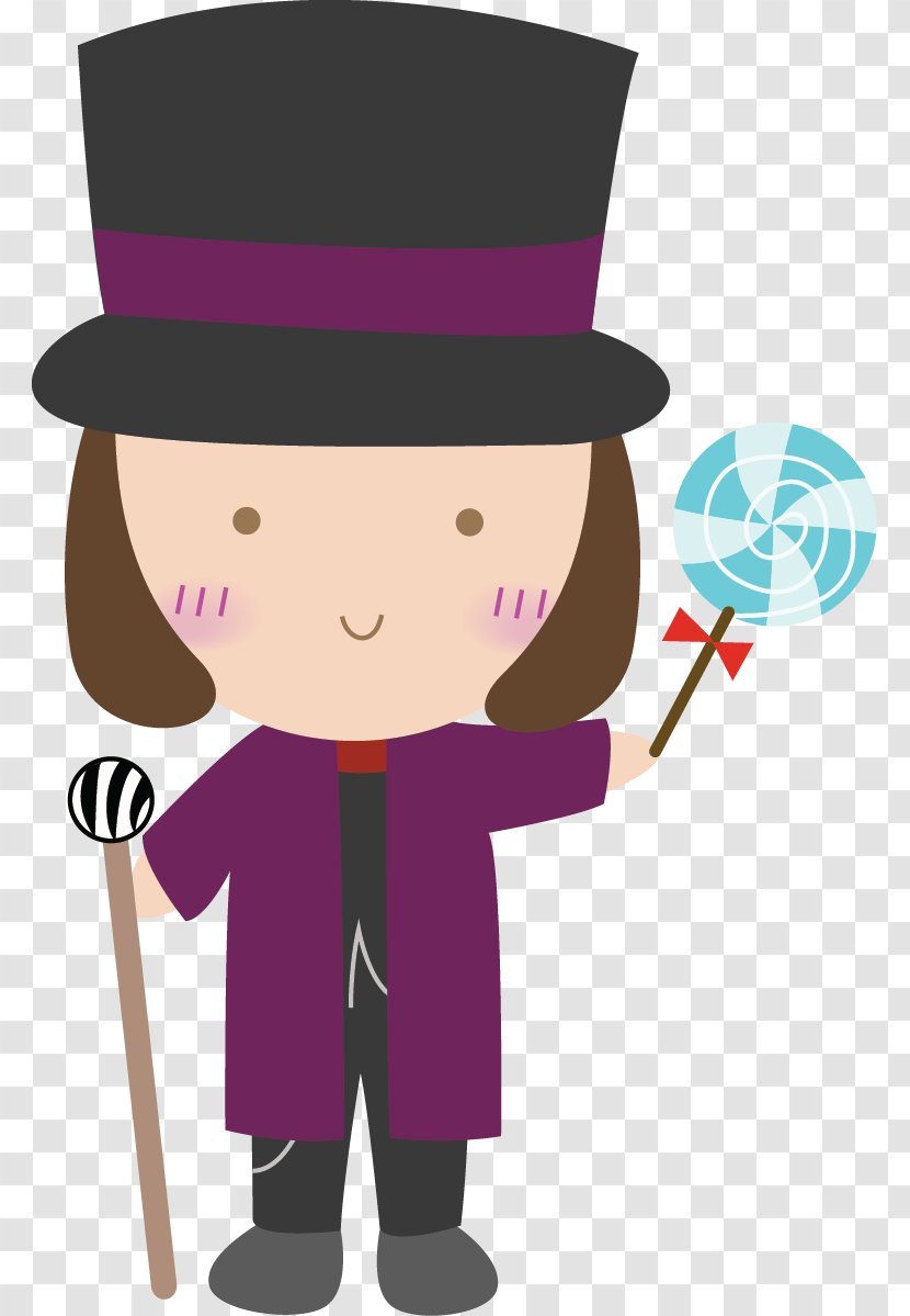 Willy Wonka Charlie And The Chocolate Factory Bar Bucket - Headgear - Cliparts Transparent PNG