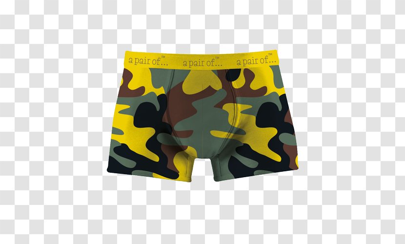 Trunks Yellow Underpants Boxer Shorts Briefs - Gul Transparent PNG