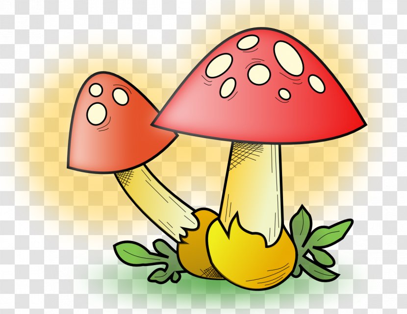 Common Mushroom Clip Art - Organism - Fungi Transparent PNG