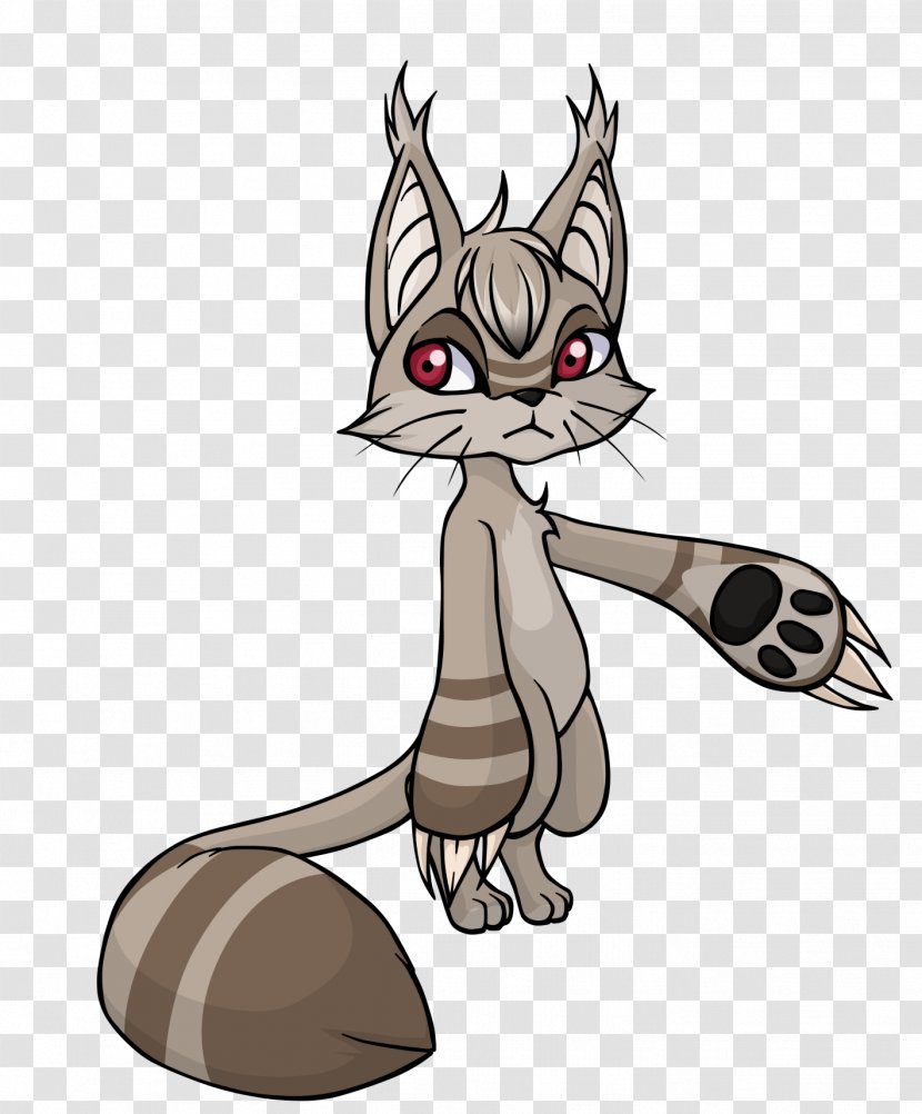 Cat Whiskers Mammal Drawing Animal - Fictional Character - Digimon Transparent PNG