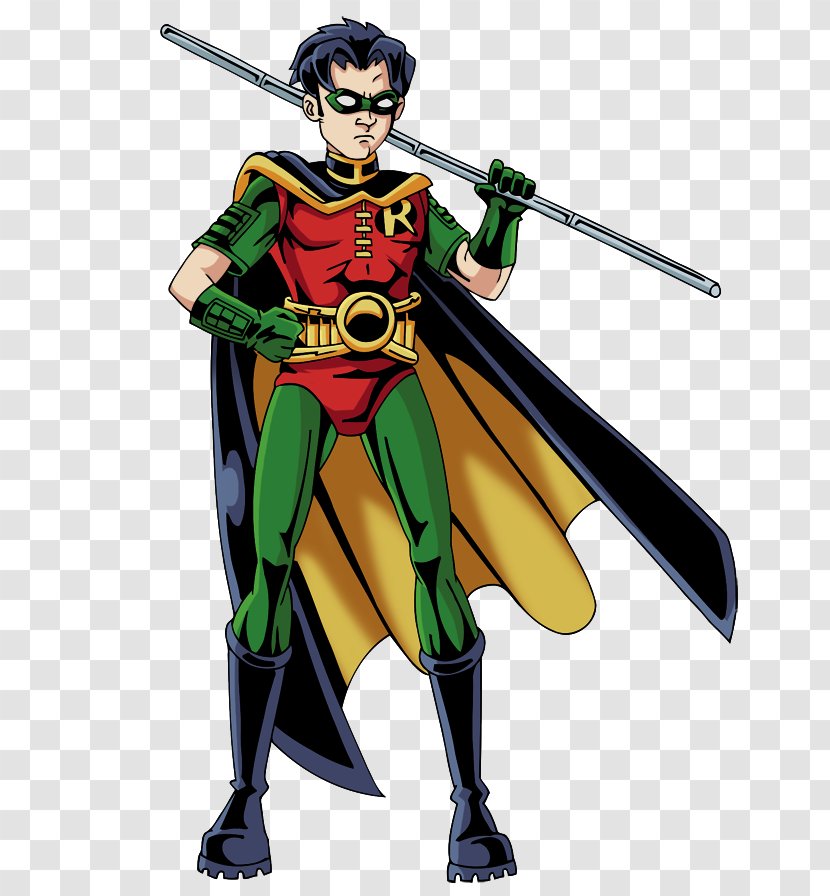 Robin Damian Wayne Tim Drake Nightwing Batman - Costume Transparent PNG