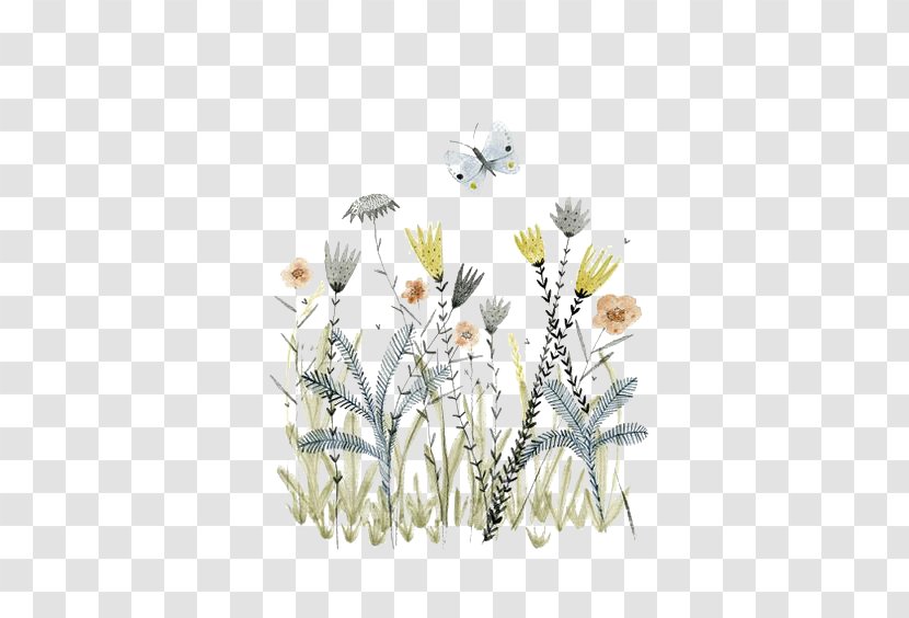 Book Illustration Drawing Illustrator Art - Printmaking - Creative Fantasy Flowers Transparent PNG