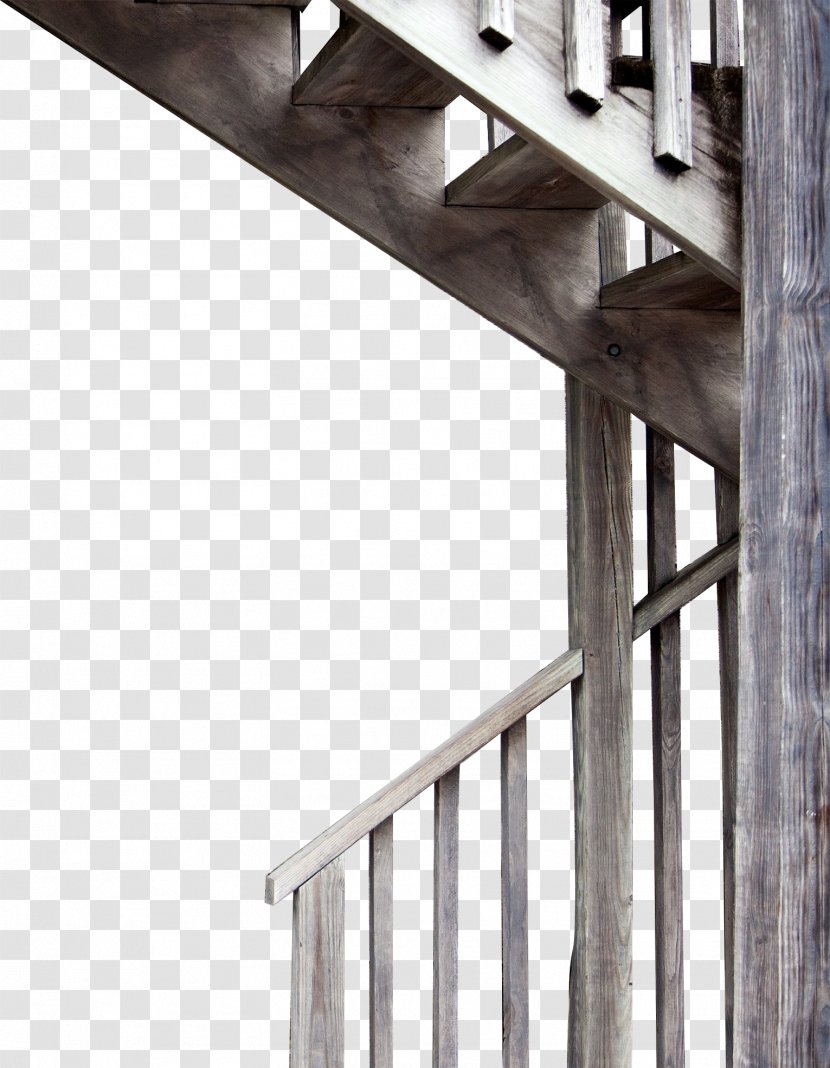 Window Stairs Wood Material Architecture - Wall Transparent PNG