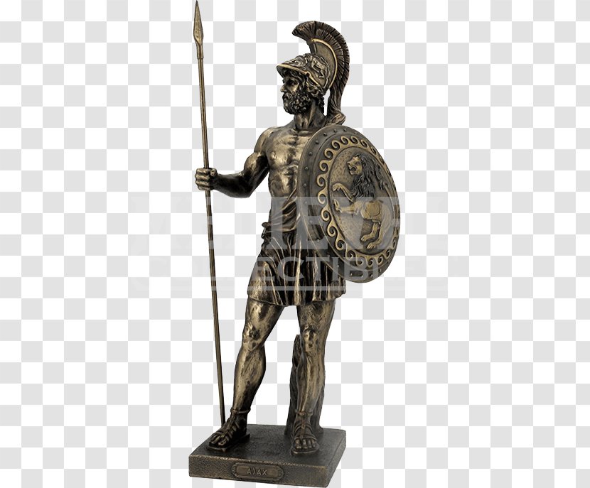 Ajax The Great Statue Trojan War Bust Atlas - Knight - Hero Transparent PNG