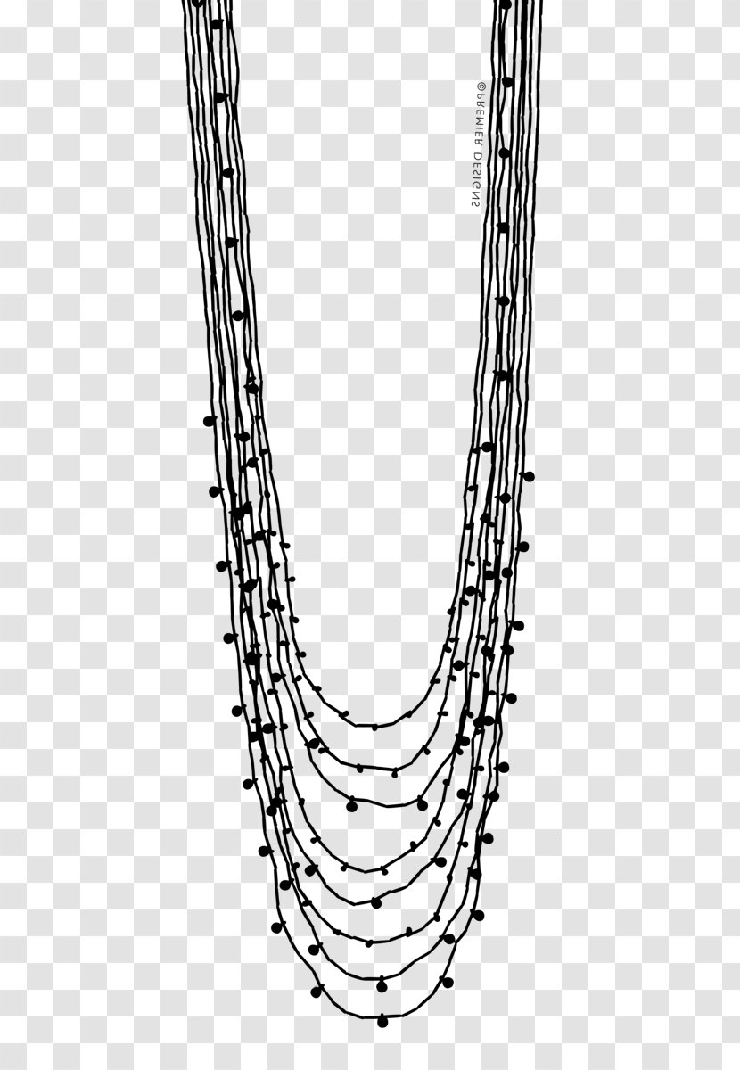 Chain Line Neck Shoe Pattern - Art Transparent PNG