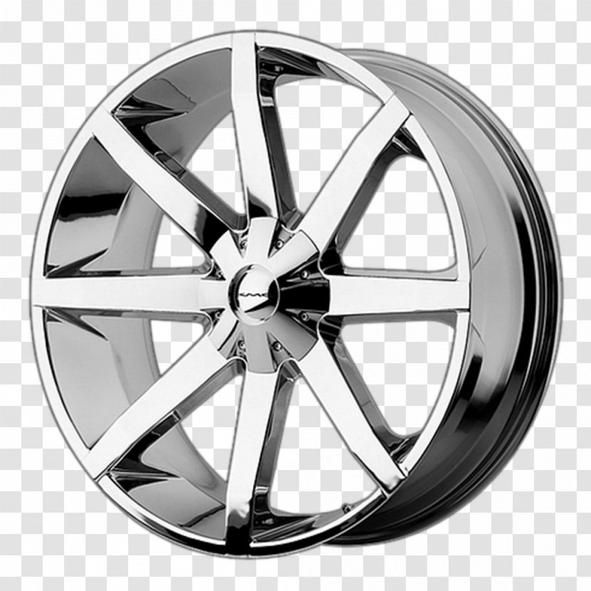 Car Wheel Google Chrome Plating Truck Outfitters - Sizing - Rim Transparent PNG