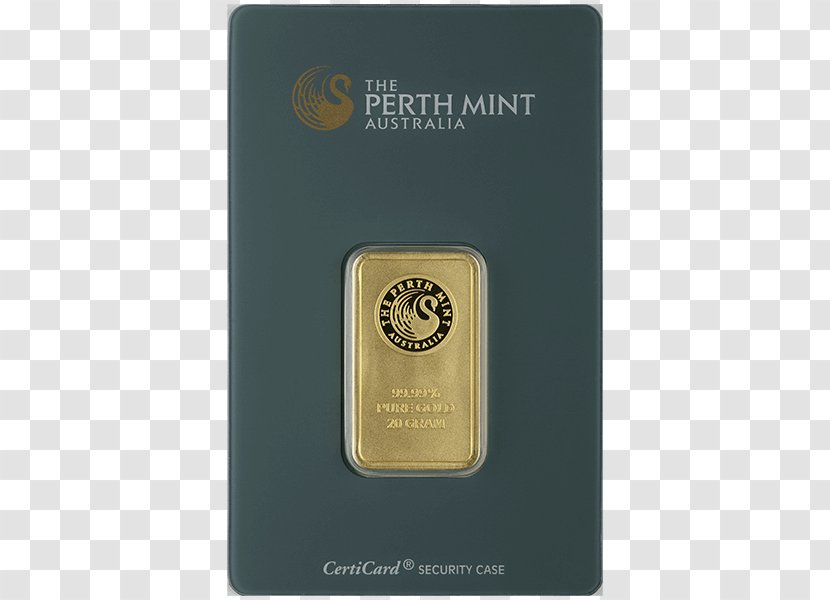 Perth Mint Gold Bar As An Investment Transparent PNG