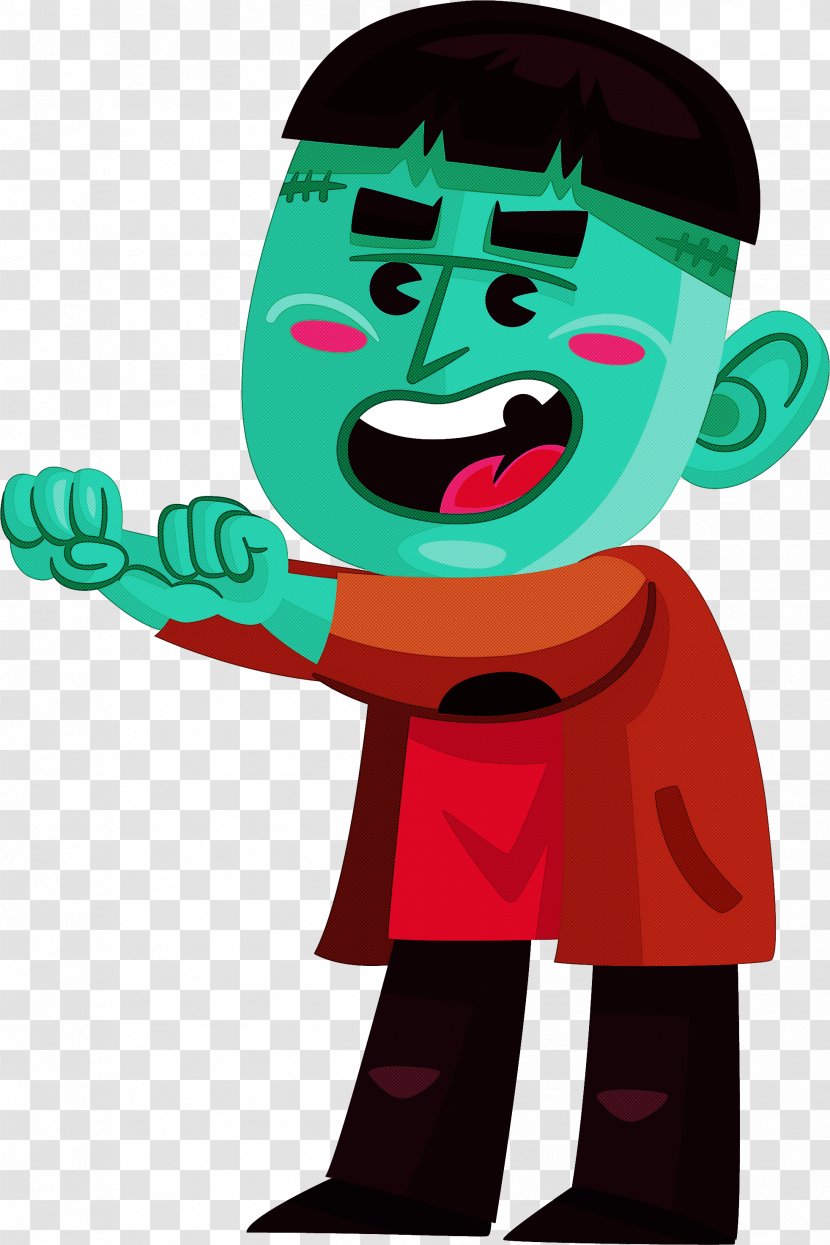 Cartoon Finger Mascot Animation Gesture - Style Transparent PNG