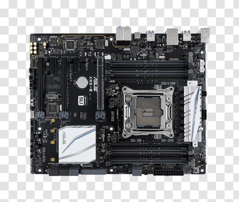 Motherboard Central Processing Unit Computer System Cooling Parts LGA 2011 Intel X99 - Land Grid Array Transparent PNG