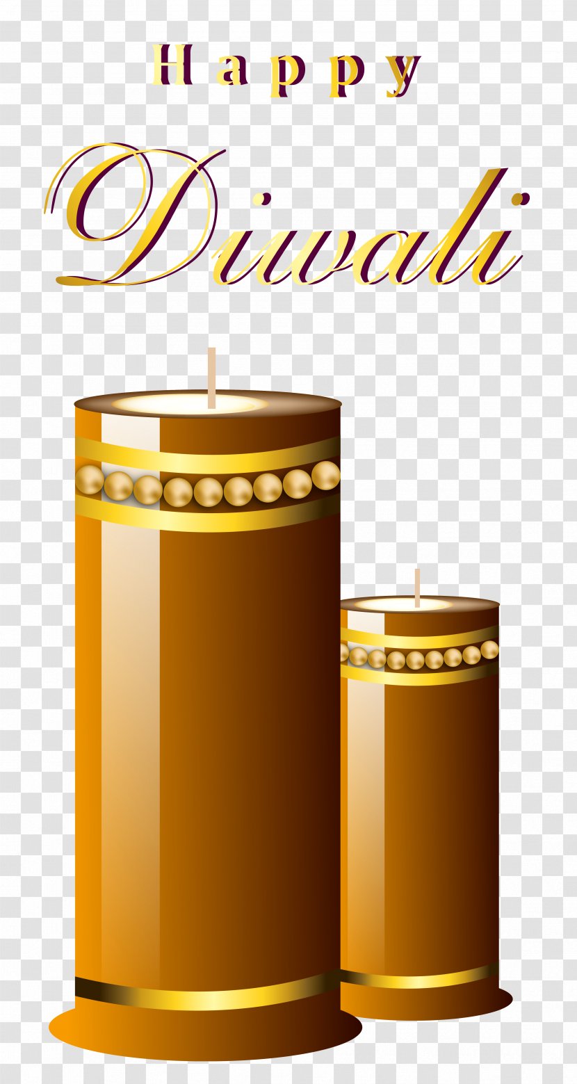Diwali Candle Diya Clip Art - Product - Beautiful Happy Candles Image Transparent PNG