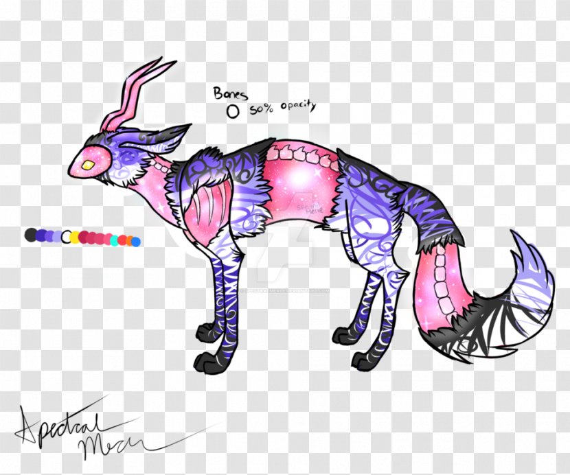 Horse Deer Dog Canidae - Watercolor Transparent PNG
