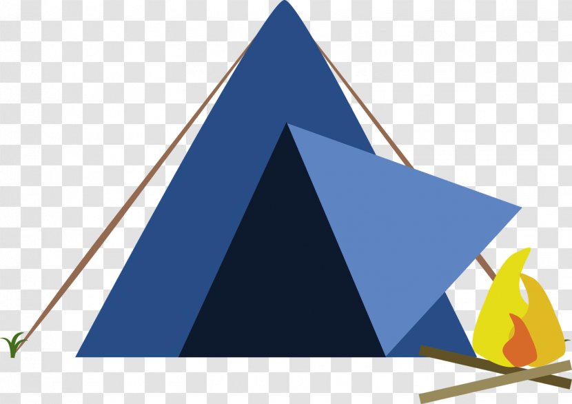 Campsite Camping Tent Clip Art - Campfire Transparent PNG