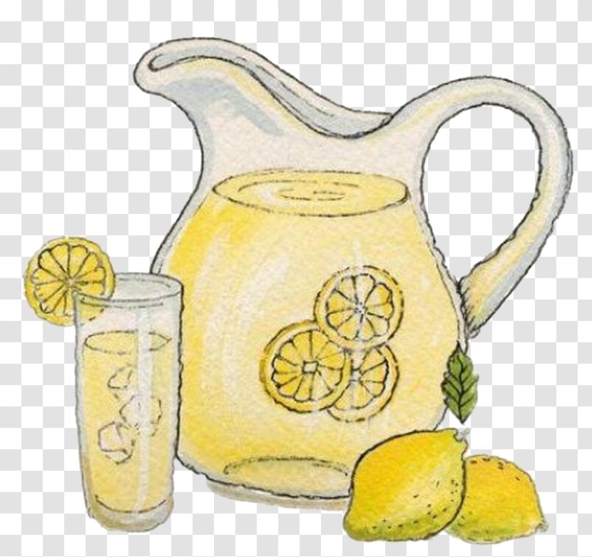 Lemonade Clip Art Fizzy Drinks Illustration - Fruit - Cartoon Object Transparent PNG