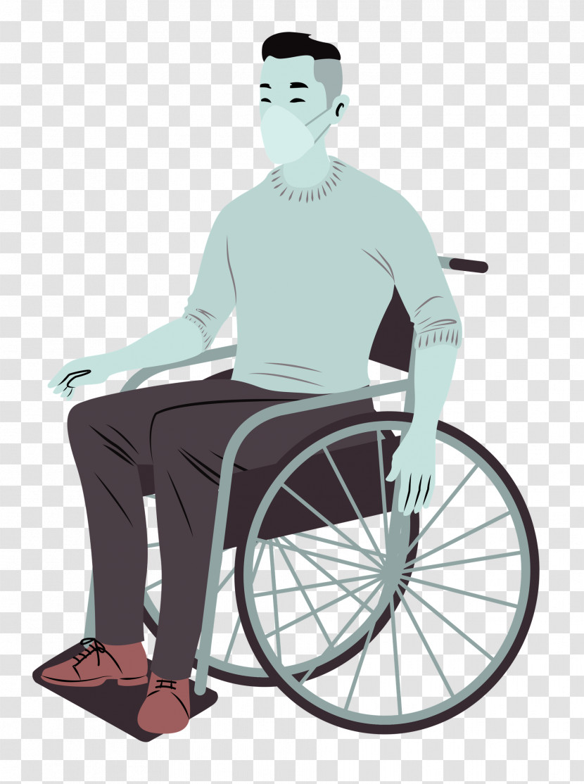 Sitting Wheelchair Transparent PNG