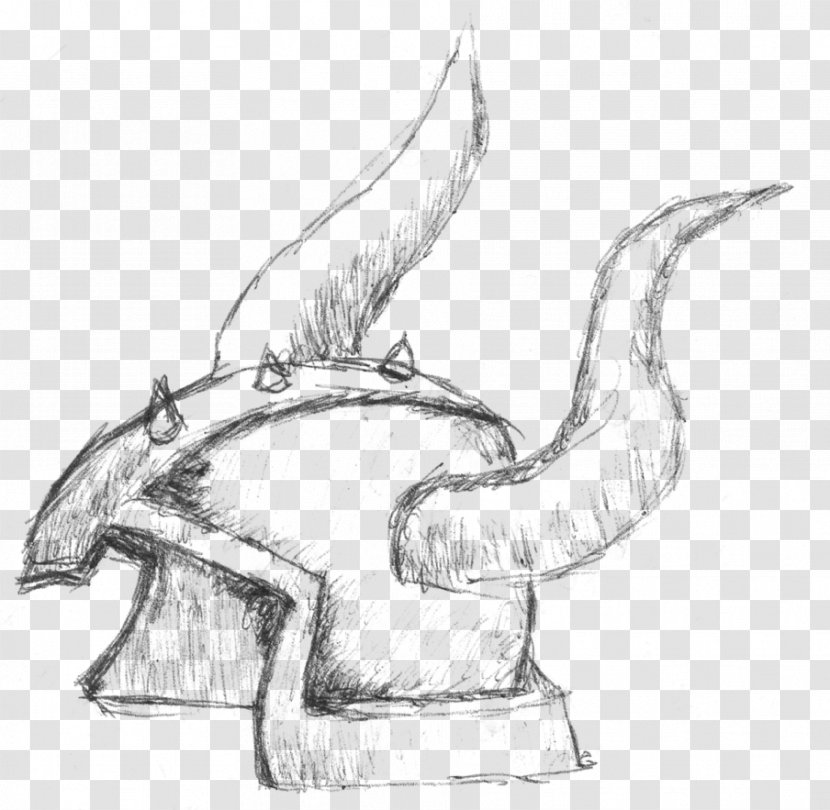 Drawing Fan Art Sketch - Mammal - Viking Hat Transparent PNG
