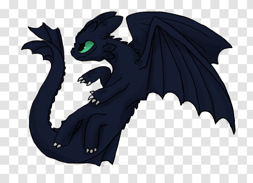 Dragon Animated Cartoon - Night Fury Transparent PNG