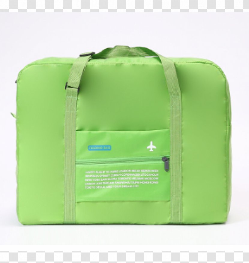 Handbag Travel Baggage Nylon - Bag Transparent PNG
