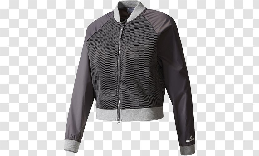 Leather Jacket Clothing Coat Adidas - Textile Transparent PNG