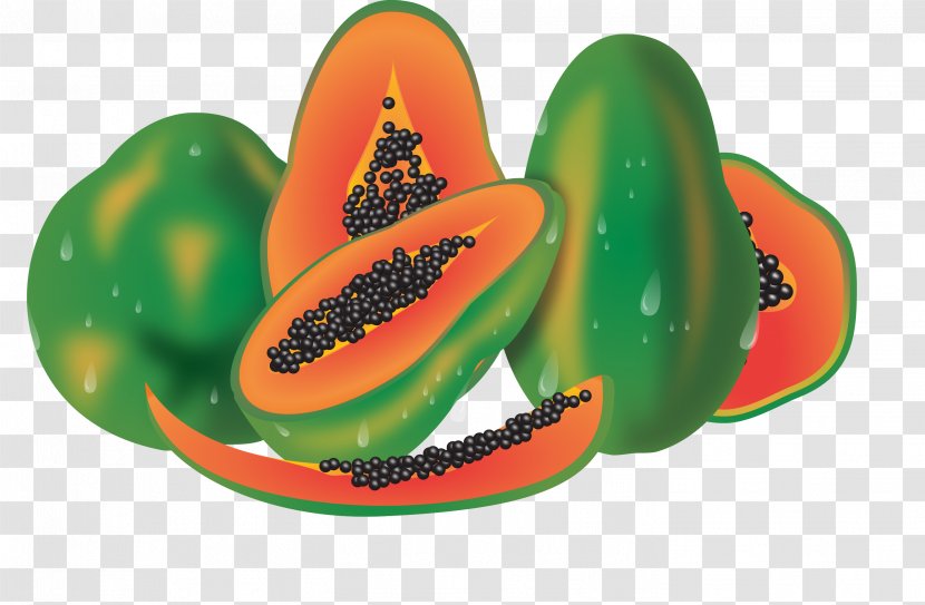 Watermelon Papaya Euclidean Vector Auglis - Cucumber Gourd And Melon Family Transparent PNG