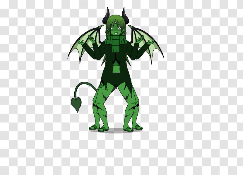 Demon Cartoon Figurine Legendary Creature Transparent PNG