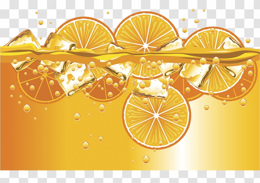Orange Juice Soft Drink Soda Bubble - Fruit - Flavored Bing Cool Illustrations Transparent PNG
