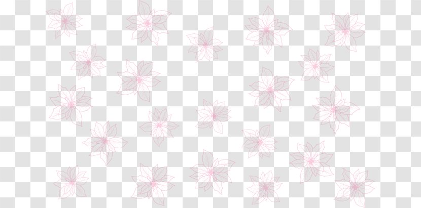 Petal Cherry Blossom Sky Pattern - Pink Light Effect Element Transparent PNG