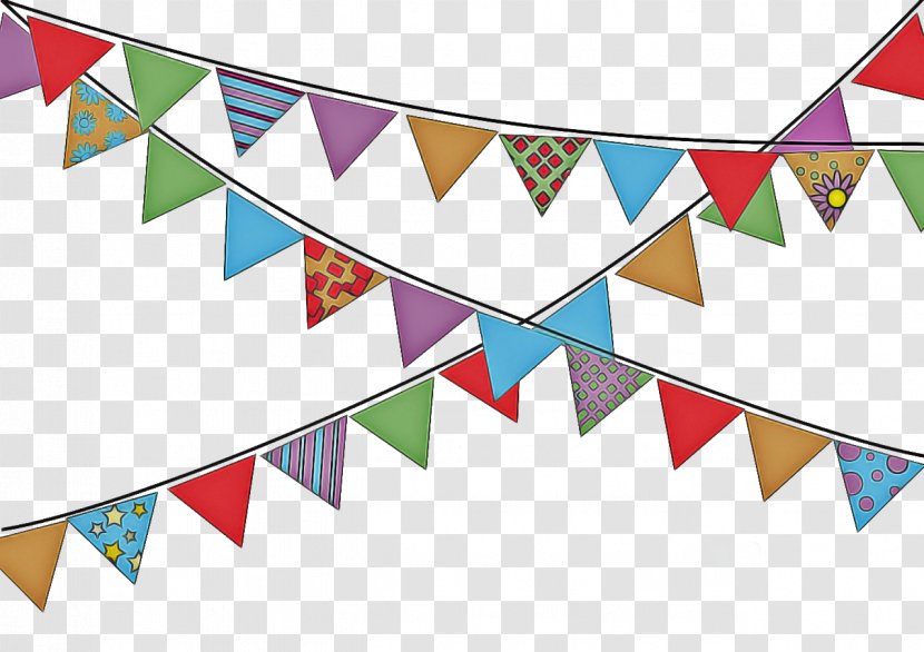 Papel Picado - Bunting - Web Banner Party Transparent PNG