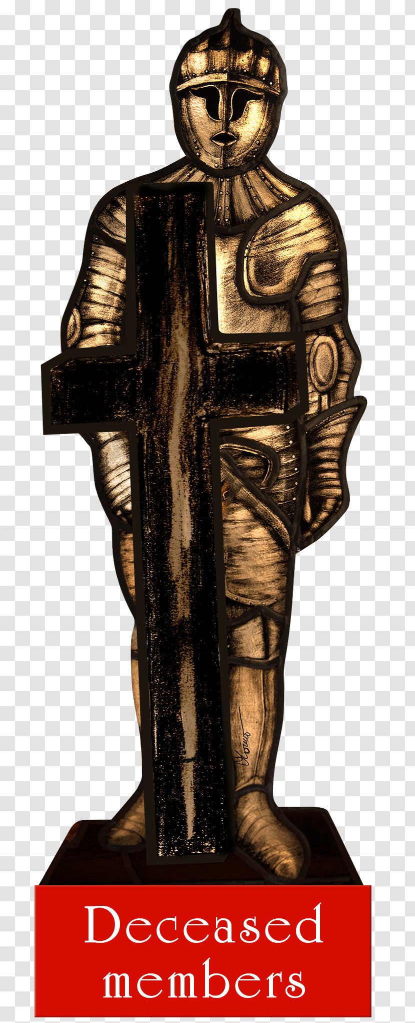 Knight Commandry Figurine Statue Canada - Czech Transparent PNG