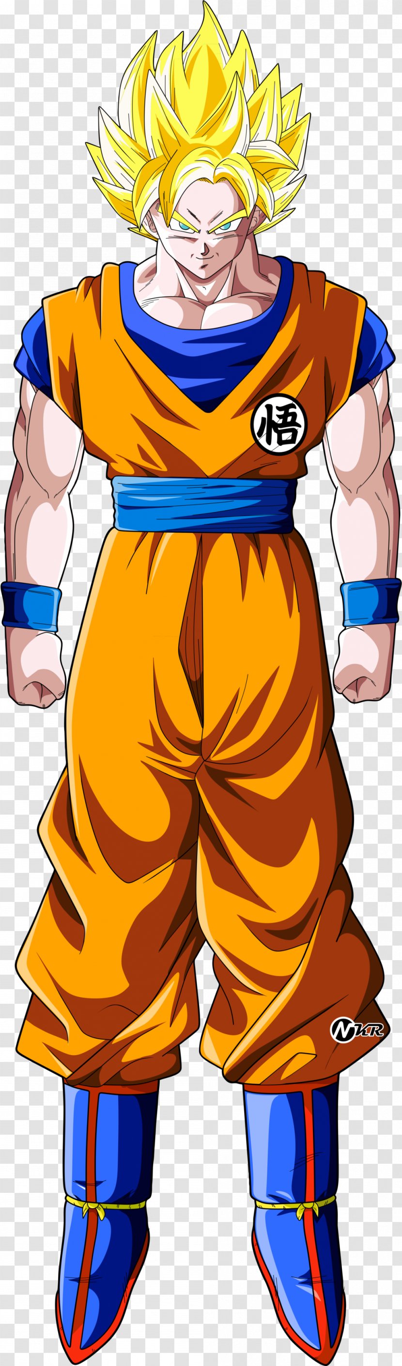Goku Trunks Vegeta Dragon Ball Heroes Gohan - Yellow - Blue Aura Transparent PNG