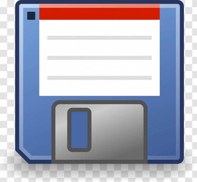 Floppy Disk Storage Tango Desktop Project Clip Art - Data - Symbol Transparent PNG