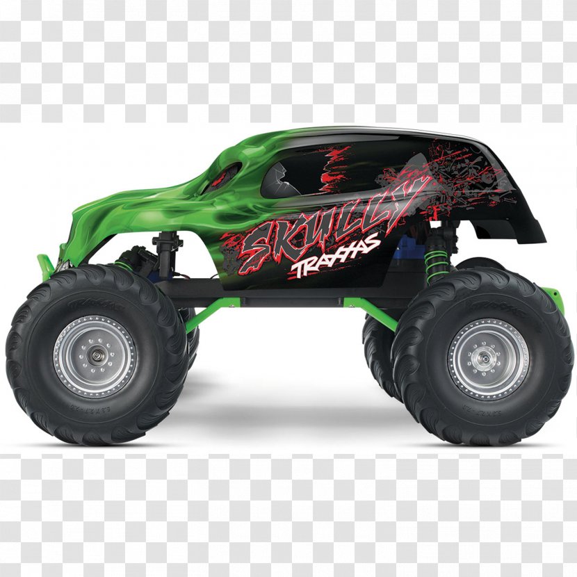 Radio-controlled Car Traxxas Skully Monster Truck - Tire - Trucks Transparent PNG