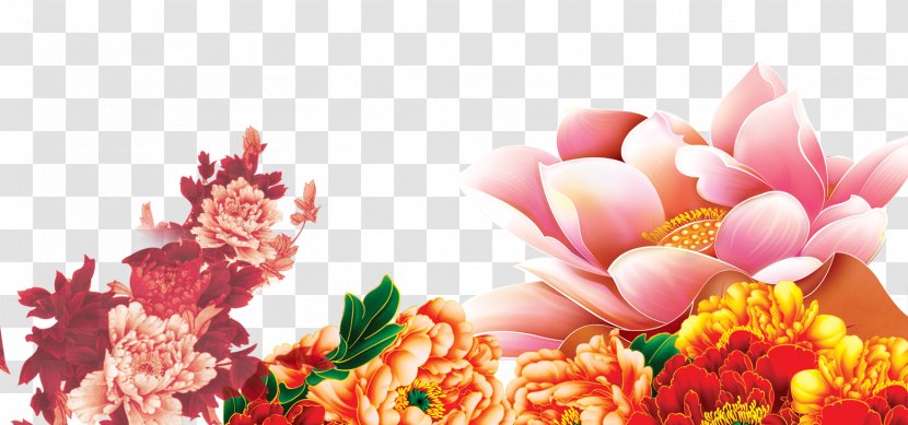 Moutan Peony Poster Clip Art - Petal Transparent PNG