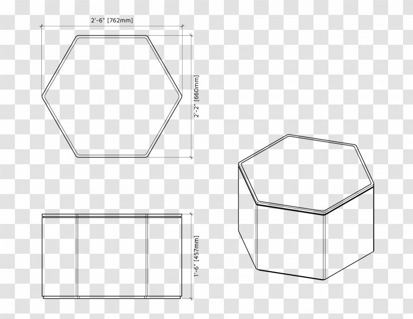 Paper Drawing Angle White - Area - Hexagonal Title Box Transparent PNG