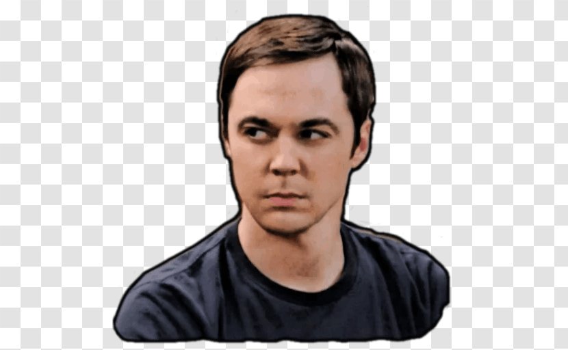 Chin Jaw Cheek Forehead Eyebrow - Big-bang-theory Transparent PNG