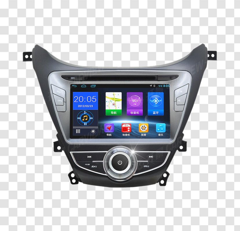 2014 Hyundai Elantra Car Tucson GPS Navigation Device - Price - Driving Multifunction Transparent PNG