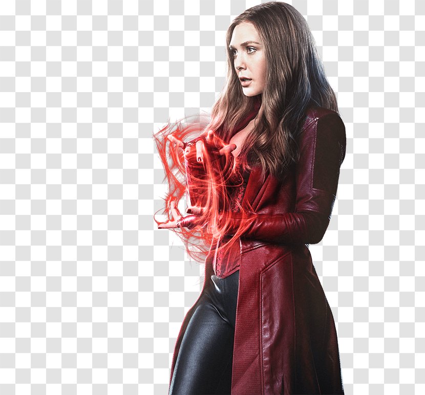 Elizabeth Olsen Wanda Maximoff Captain America Quicksilver Clint Barton - Heart - Scarlet Witch Transparent PNG