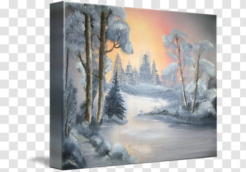 Watercolor Painting Winter Imagekind - Snow Transparent PNG