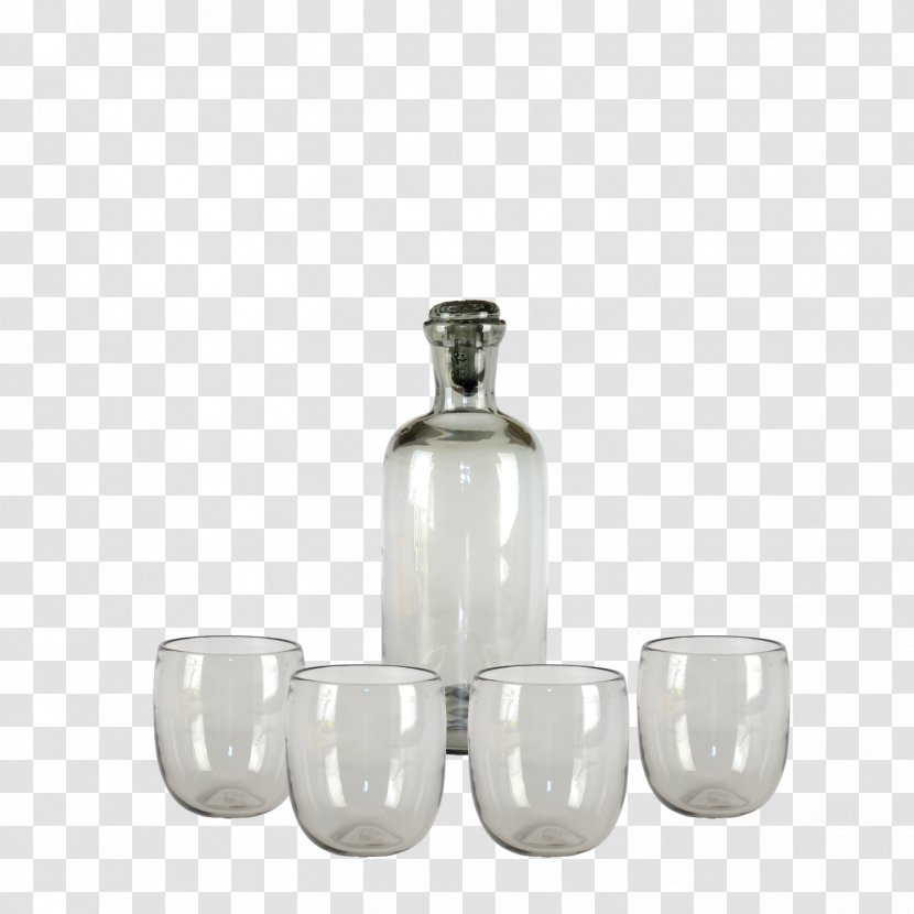 Glass Bottle Decanter Pitcher - Drinkware Transparent PNG
