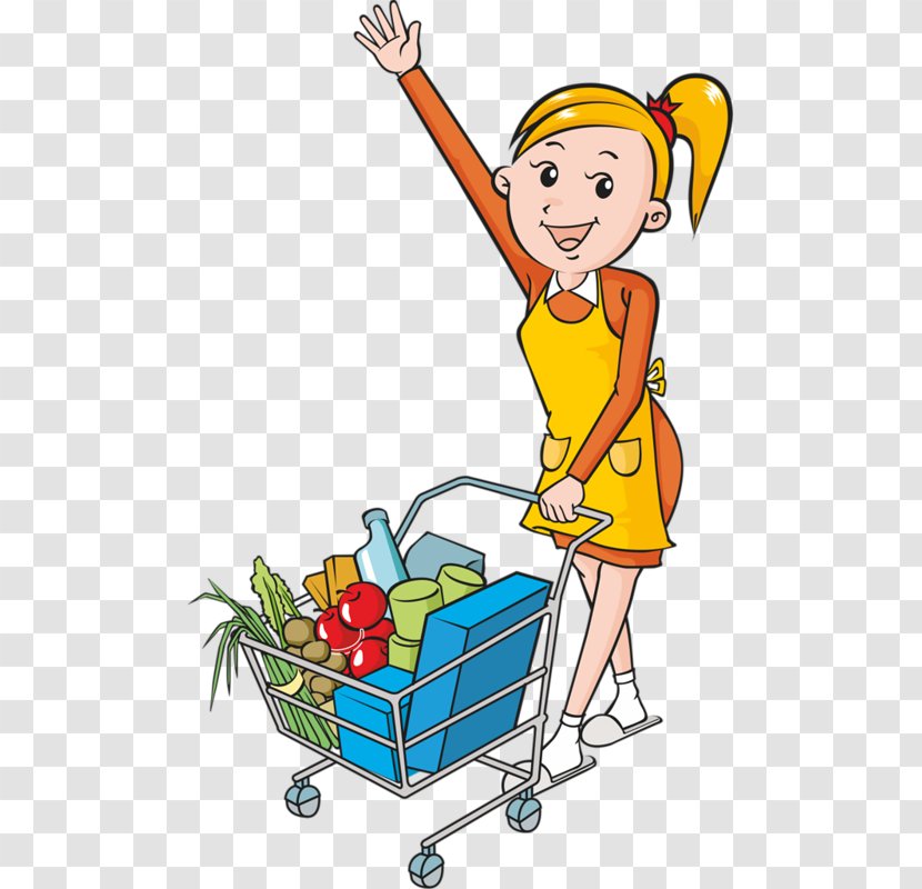 Shopping Retail Clip Art - Area - Shop Assistant Transparent PNG